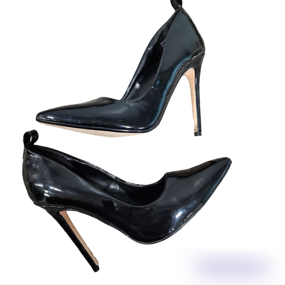 Black heels fashion nova